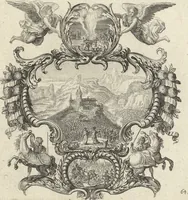 An illustration from Historische Bilder-Bibel : welche besteht in Fünff Theill (1700)