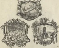 An illustration from Historische Bilder-Bibel : welche besteht in Fünff Theill (1700)
