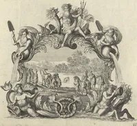 An illustration from Historische Bilder-Bibel : welche besteht in Fünff Theill (1700)