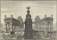 An illustration from Historische Bilder-Bibel : welche besteht in Fünff Theill (1700)