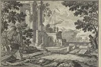 An illustration from Historische Bilder-Bibel : welche besteht in Fünff Theill (1700)