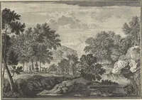 An illustration from Historische Bilder-Bibel : welche besteht in Fünff Theill (1700)
