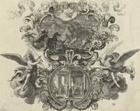 An illustration from Historische Bilder-Bibel : welche besteht in Fünff Theill (1700)