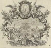 An illustration from Historische Bilder-Bibel : welche besteht in Fünff Theill (1700)