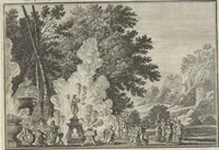 An illustration from Historische Bilder-Bibel : welche besteht in Fünff Theill (1700)