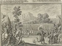 Picture 157 of 287 from Historische Bilder-Bibel : welche besteht in Fünff Theill (1700), leaf 166