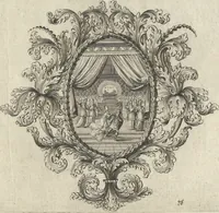 An illustration from Historische Bilder-Bibel : welche besteht in Fünff Theill (1700)