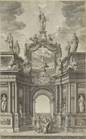 An illustration from Historische Bilder-Bibel : welche besteht in Fünff Theill (1700)