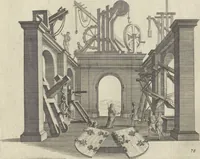 An illustration from Historische Bilder-Bibel : welche besteht in Fünff Theill (1700)