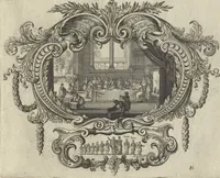 An illustration from Historische Bilder-Bibel : welche besteht in Fünff Theill (1700)