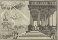 An illustration from Historische Bilder-Bibel : welche besteht in Fünff Theill (1700)