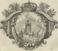 An illustration from Historische Bilder-Bibel : welche besteht in Fünff Theill (1700)