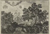 An illustration from Historische Bilder-Bibel : welche besteht in Fünff Theill (1700)