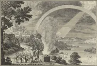 An illustration from Historische Bilder-Bibel : welche besteht in Fünff Theill (1700)