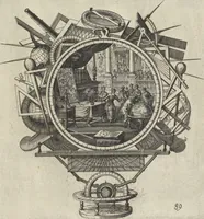 An illustration from Historische Bilder-Bibel : welche besteht in Fünff Theill (1700)