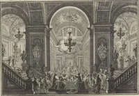 An illustration from Historische Bilder-Bibel : welche besteht in Fünff Theill (1700)
