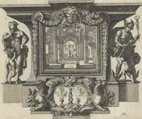 An illustration from Historische Bilder-Bibel : welche besteht in Fünff Theill (1700)