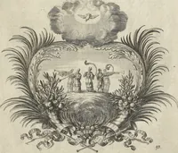An illustration from Historische Bilder-Bibel : welche besteht in Fünff Theill (1700)