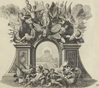 An illustration from Historische Bilder-Bibel : welche besteht in Fünff Theill (1700)