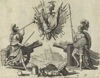 An illustration from Historische Bilder-Bibel : welche besteht in Fünff Theill (1700)