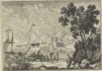 An illustration from Historische Bilder-Bibel : welche besteht in Fünff Theill (1700)
