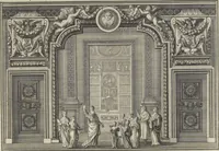 An illustration from Historische Bilder-Bibel : welche besteht in Fünff Theill (1700)