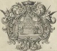 An illustration from Historische Bilder-Bibel : welche besteht in Fünff Theill (1700)