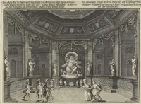 An illustration from Historische Bilder-Bibel : welche besteht in Fünff Theill (1700)