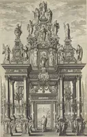 An illustration from Historische Bilder-Bibel : welche besteht in Fünff Theill (1700)