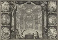 An illustration from Historische Bilder-Bibel : welche besteht in Fünff Theill (1700)