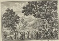 An illustration from Historische Bilder-Bibel : welche besteht in Fünff Theill (1700)