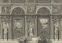 An illustration from Historische Bilder-Bibel : welche besteht in Fünff Theill (1700)