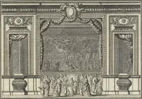 An illustration from Historische Bilder-Bibel : welche besteht in Fünff Theill (1700)