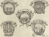 An illustration from Historische Bilder-Bibel : welche besteht in Fünff Theill (1700)