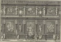 An illustration from Historische Bilder-Bibel : welche besteht in Fünff Theill (1700)