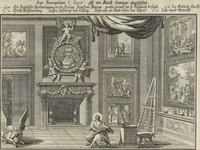 An illustration from Historische Bilder-Bibel : welche besteht in Fünff Theill (1700)