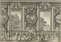 An illustration from Historische Bilder-Bibel : welche besteht in Fünff Theill (1700)