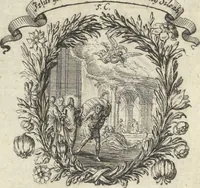 An illustration from Historische Bilder-Bibel : welche besteht in Fünff Theill (1700)