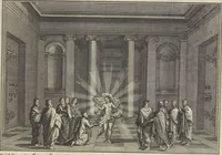 An illustration from Historische Bilder-Bibel : welche besteht in Fünff Theill (1700)