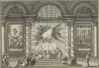 An illustration from Historische Bilder-Bibel : welche besteht in Fünff Theill (1700)