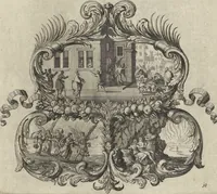 An illustration from Historische Bilder-Bibel : welche besteht in Fünff Theill (1700)