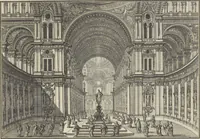 An illustration from Historische Bilder-Bibel : welche besteht in Fünff Theill (1700)
