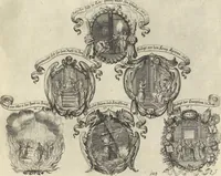 An illustration from Historische Bilder-Bibel : welche besteht in Fünff Theill (1700)