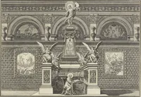 An illustration from Historische Bilder-Bibel : welche besteht in Fünff Theill (1700)