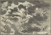 An illustration from Historische Bilder-Bibel : welche besteht in Fünff Theill (1700)