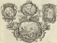 An illustration from Historische Bilder-Bibel : welche besteht in Fünff Theill (1700)