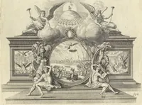 An illustration from Historische Bilder-Bibel : welche besteht in Fünff Theill (1700)