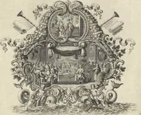 An illustration from Historische Bilder-Bibel : welche besteht in Fünff Theill (1700)