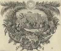 An illustration from Historische Bilder-Bibel : welche besteht in Fünff Theill (1700)