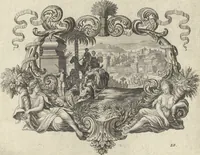 An illustration from Historische Bilder-Bibel : welche besteht in Fünff Theill (1700)